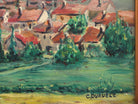 French landscape Painting, Le Plan de la Tour (Var), Framed Original