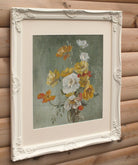 Anemones Still Life Oil Painting Framed Original