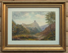 Launceston Castle, Framed Oil Painting