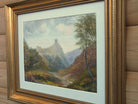 Launceston Castle, Framed Oil Painting