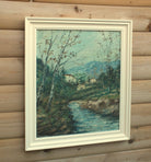 Spanish Landscape, Framed Signed Oil Painting