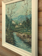 Spanish Landscape, Framed Signed Oil Painting