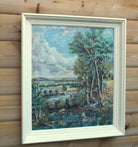 Spanish Landscape Oil Painting Signed Framed Original