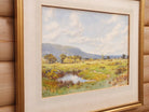 Antique Watercolor Painting, Dorset Landscape, Framed Original, Elliot Henry Marten