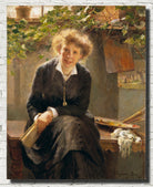 Bertha Wegmann Fine Art Print, painter Jeanna Bauck