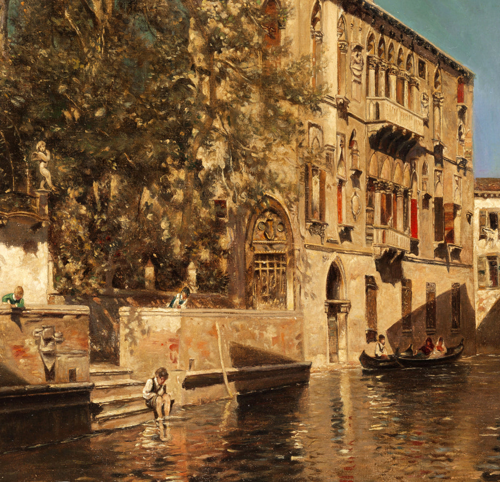 Martin Rico Fine Art Print : Palace in Venice