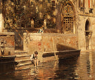 Martin Rico Fine Art Print : Palace in Venice