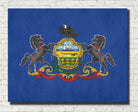 Pennsylvania State Flag Print