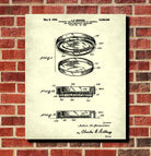 Laboratory Equipment Patent, Science Poster, Petri Dish Print