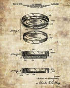 Laboratory Equipment Patent, Science Poster, Petri Dish Print