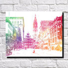 Philadelphia City Hall Print City Landscape Poster Feature Wall Art