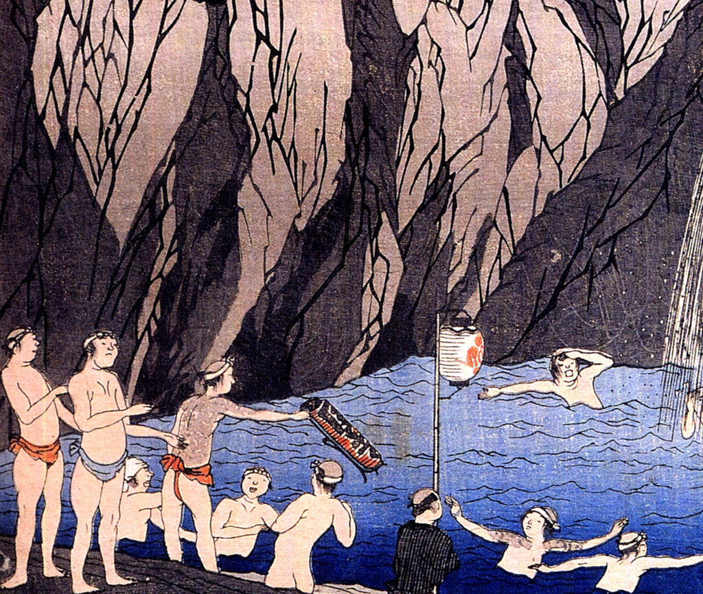 Utagawa Kuniyoshi, Japanese Fine Art Print, Pilgrims of the Waterfall