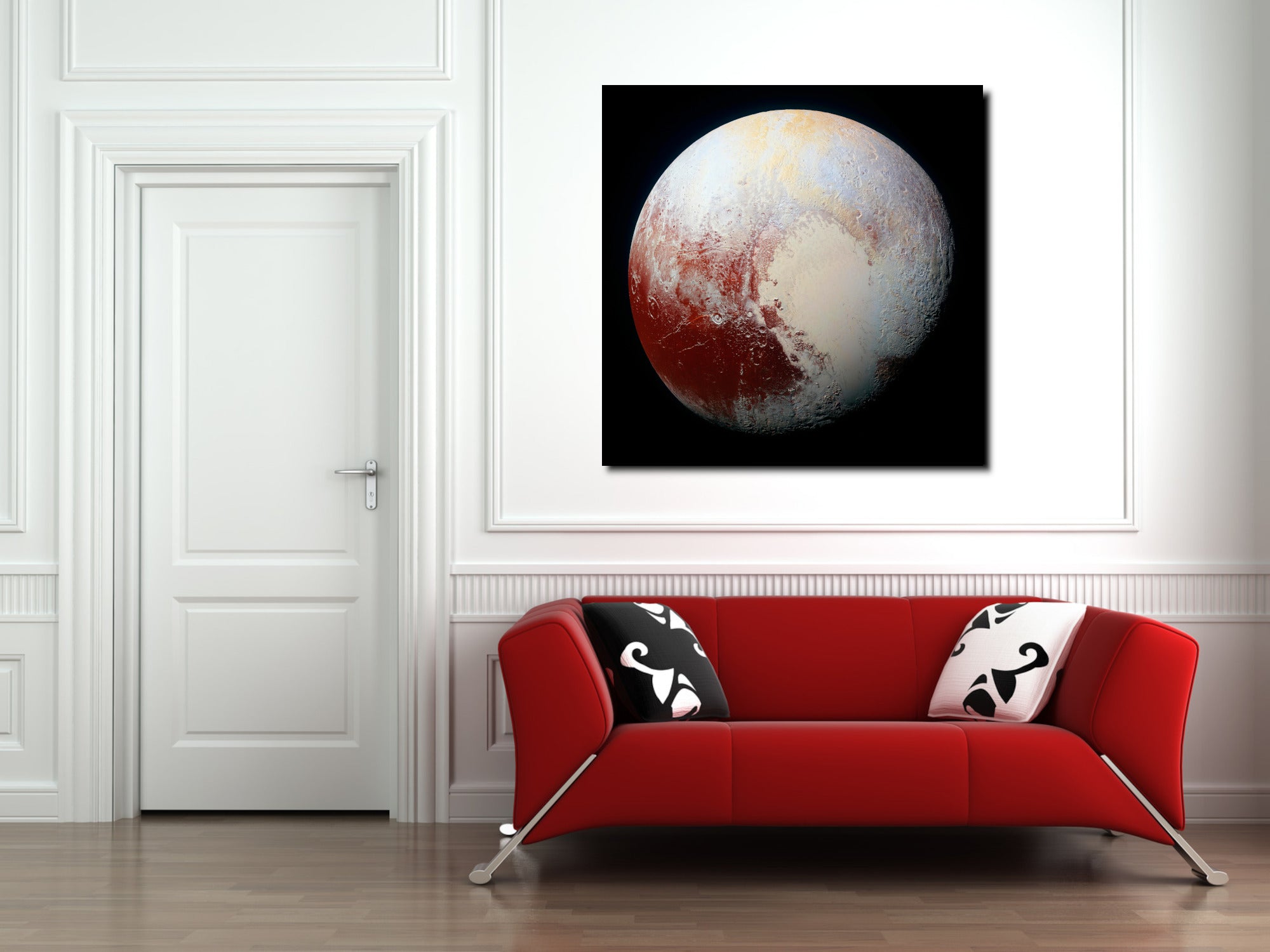 Photographic Art Print, Pluto