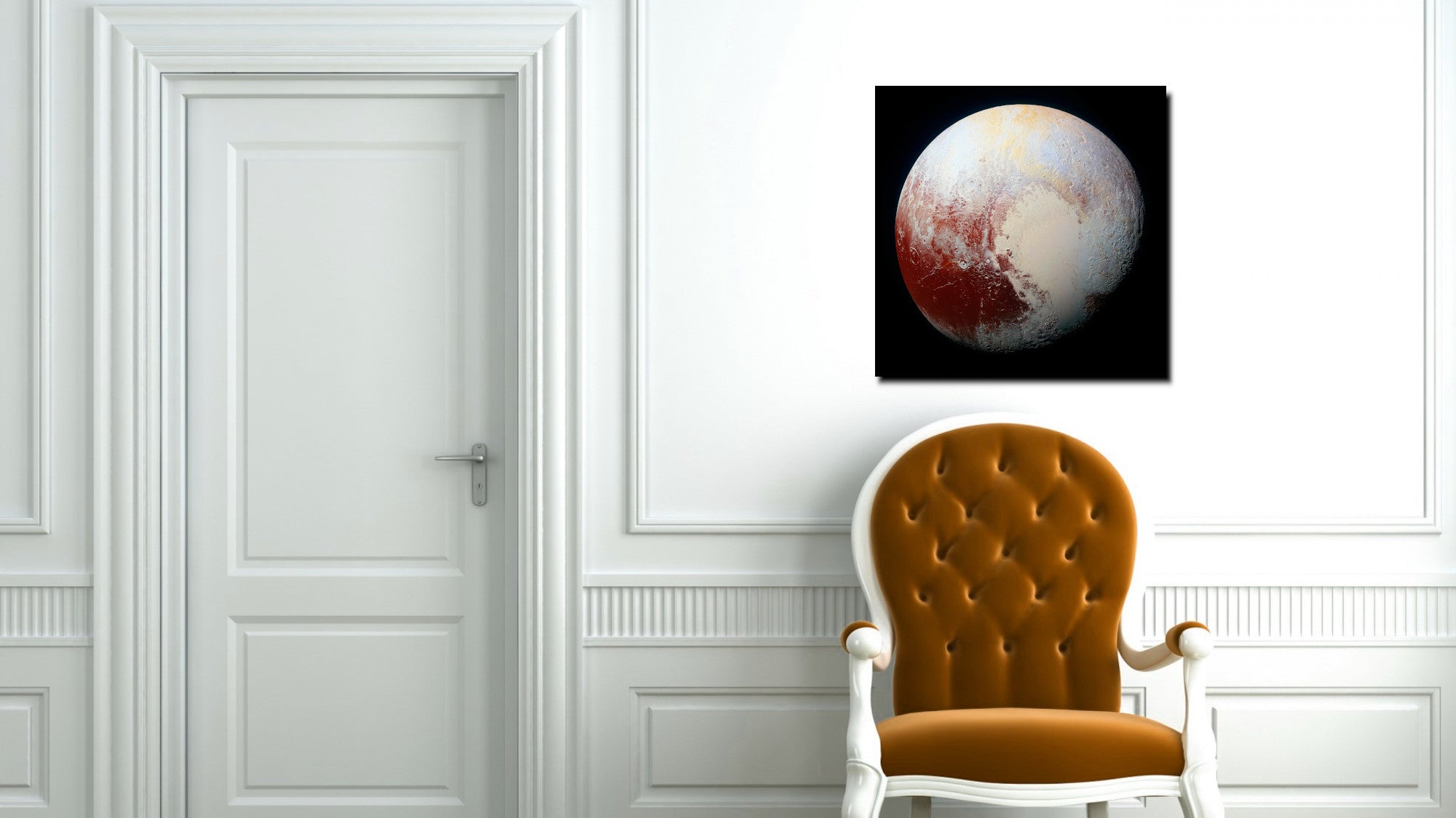 Photographic Art Print, Pluto