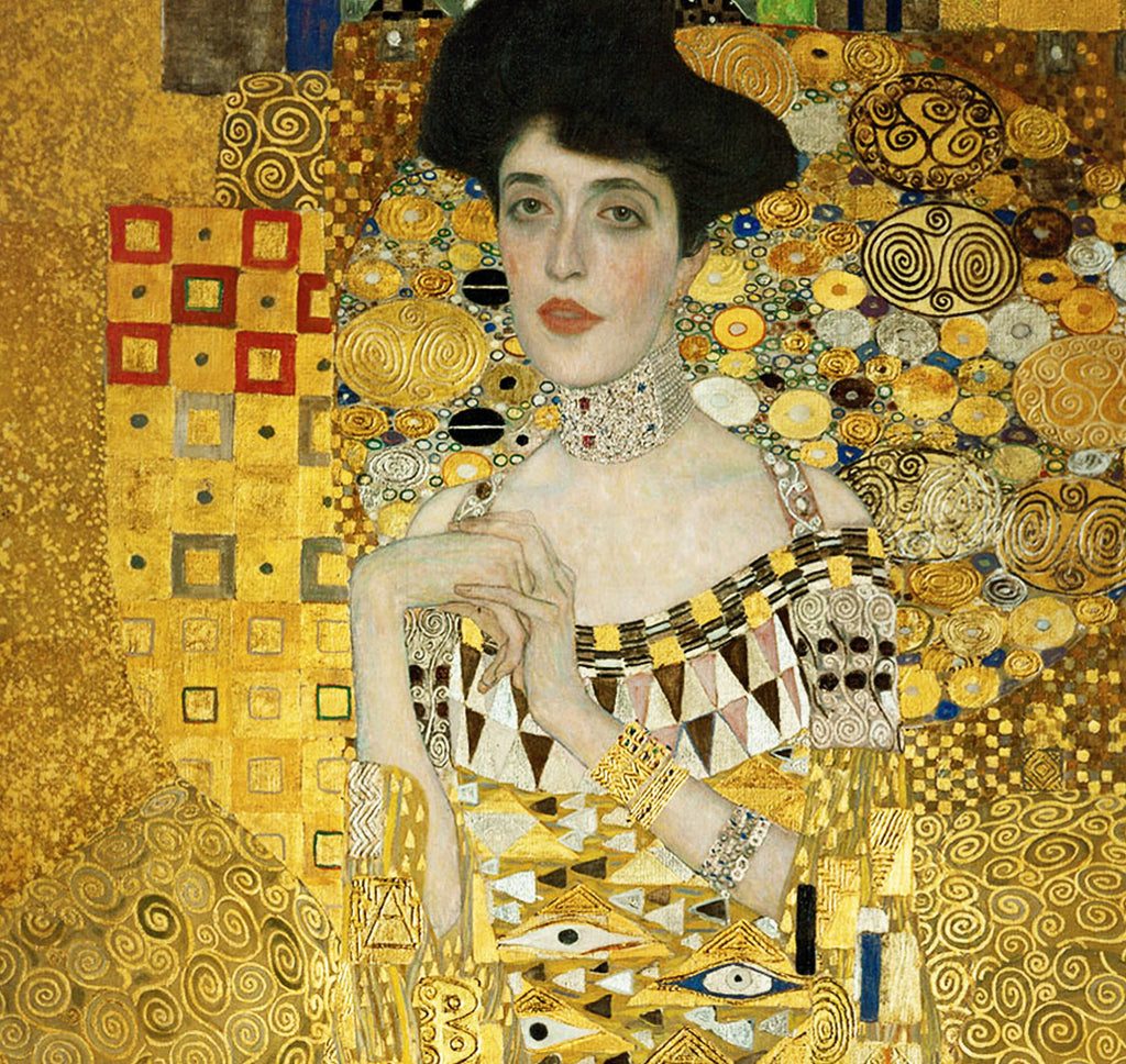 Gustav Klimt Fine Art Print, Portrait of Adele Bloch Bauer