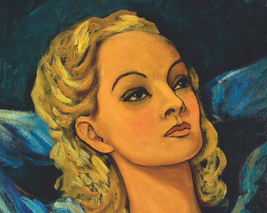 Portrait of a Blonde, Francis Picabia Abstract Fine Art Print