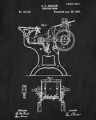 Printing Press Patent Print Publishing Poster