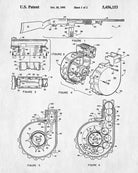 Pump Action Shotgun Patent Print Firearm Poster Gun Wall Art - OnTrendAndFab