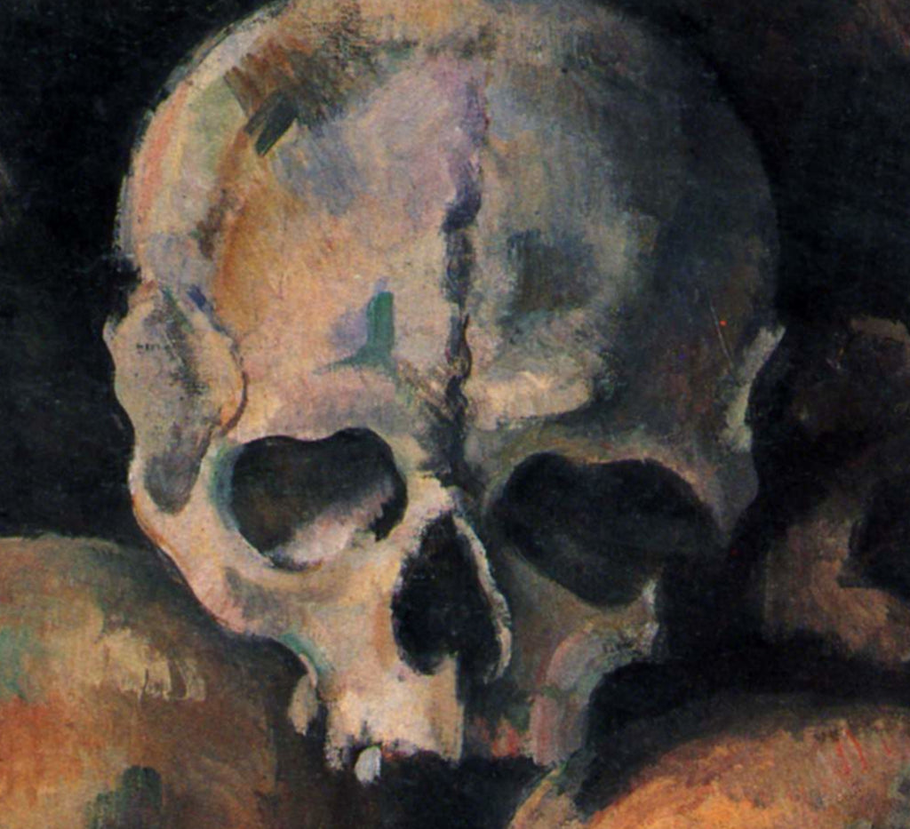Paul Cézanne Post-Impressionist Fine Art Print, Pyramid of Skulls