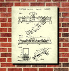 Railroad Patent Print Railway Truck Car Train Poster
