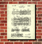 Railroad Patent Poster Railway Points Switch Train Print