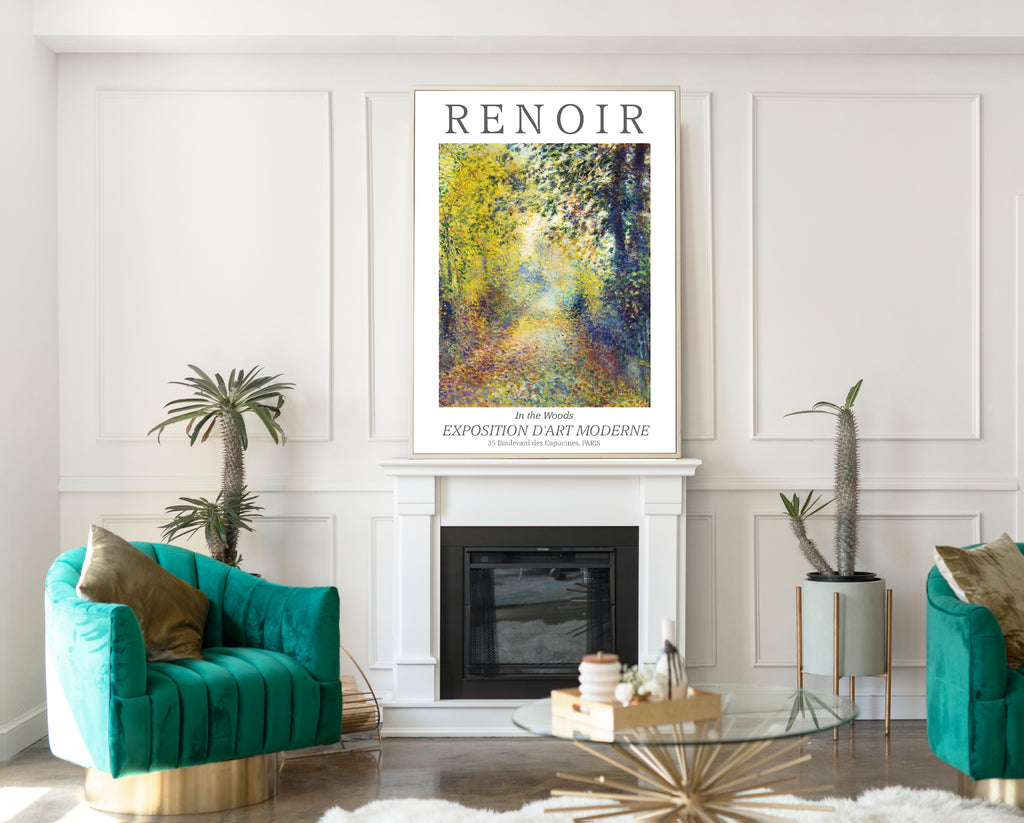 Renoir Exhibition Poster, In The Woods