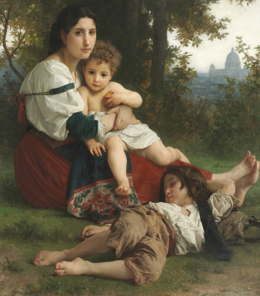 William-Adolphe Bouguereau, Fine Art Print : Rest