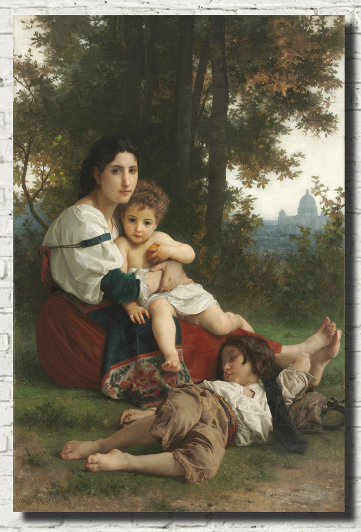 William-Adolphe Bouguereau, Fine Art Print : Rest