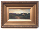 English Landscape Oil Painting Framed
