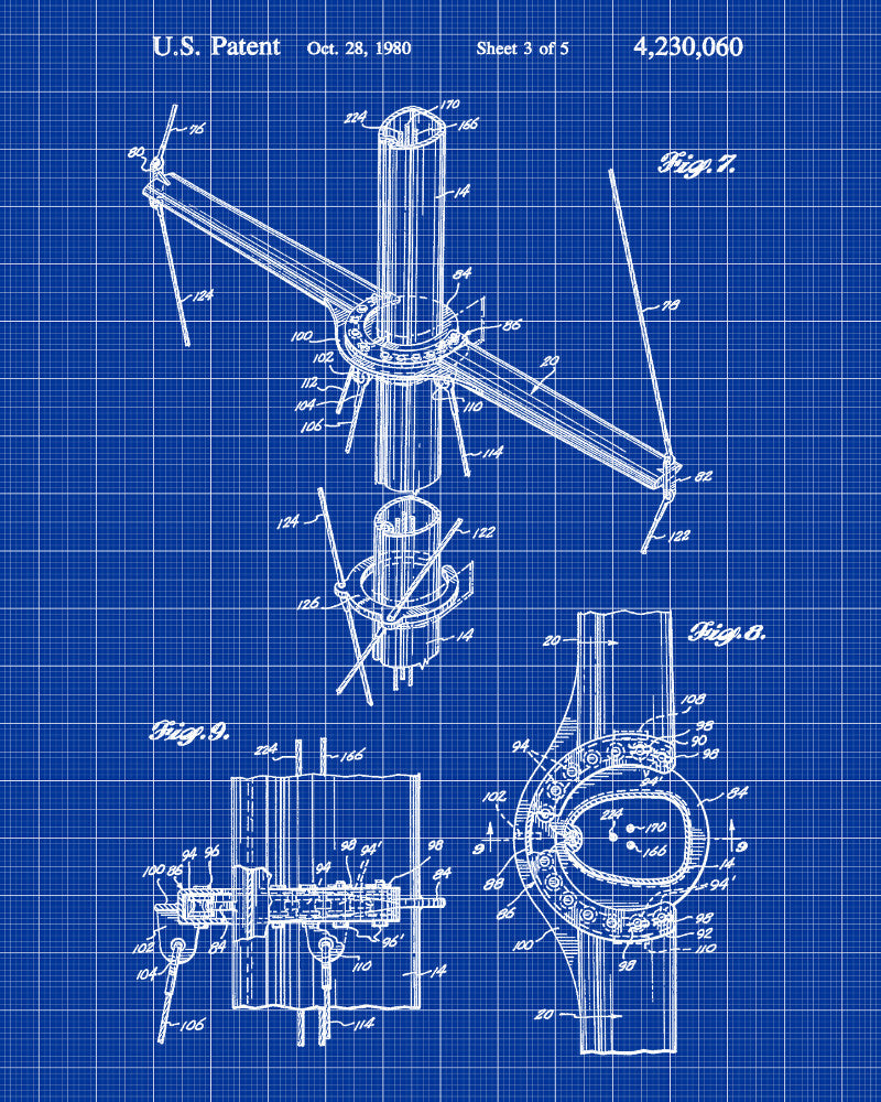 Sailing Boat Print Nautical Poster Sail Rigging Patent Art Sailing Boa ...