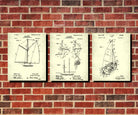 Sailing Patent Prints Set 3 Nautical Art Sail Boat Posters