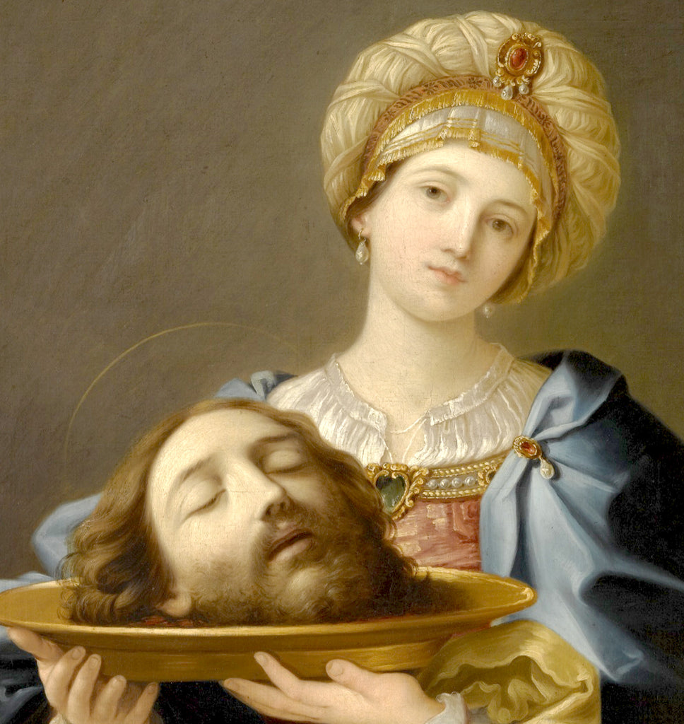 Guido Reni Fine Art Figure Print : Salome with Head of John the Baptist
