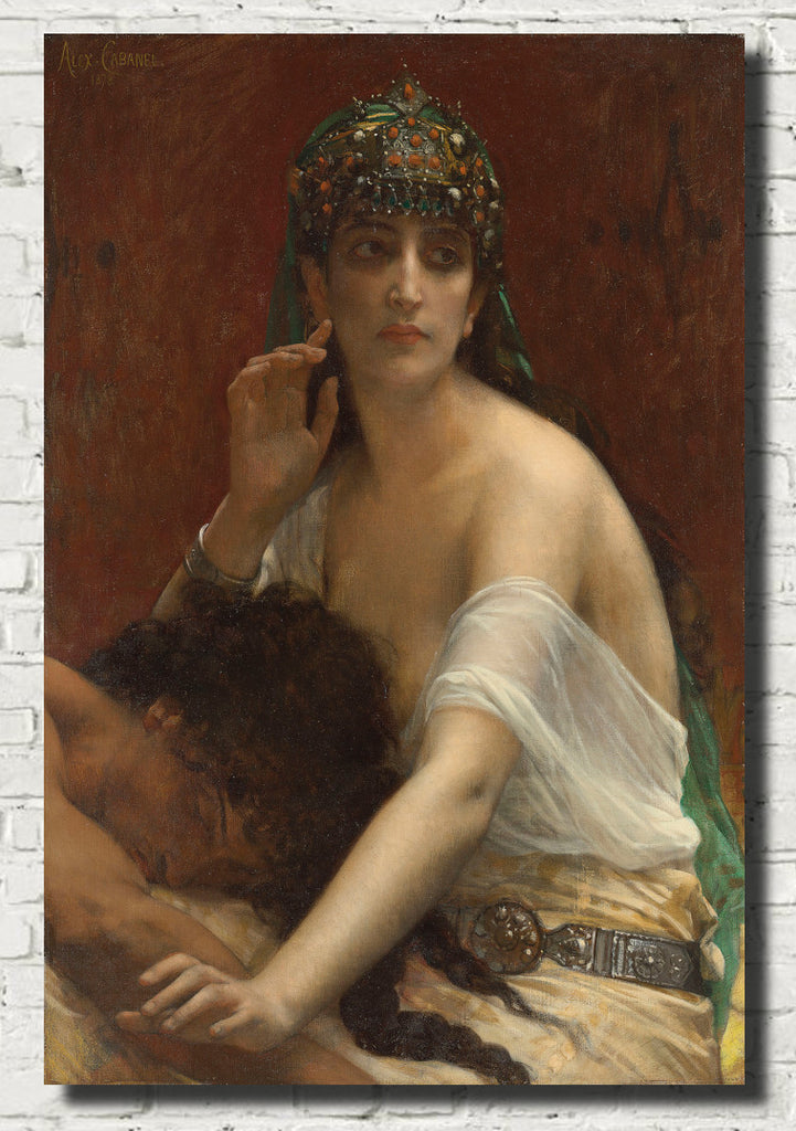 Alexandre Cabanel Fine Art Print : Samson and Delilah