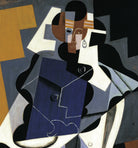 Juan Gris Crystal Cubism Fine Art Print : seated woman