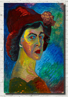 Marianne von Werefkin, Self Portrait, Fine Art Print