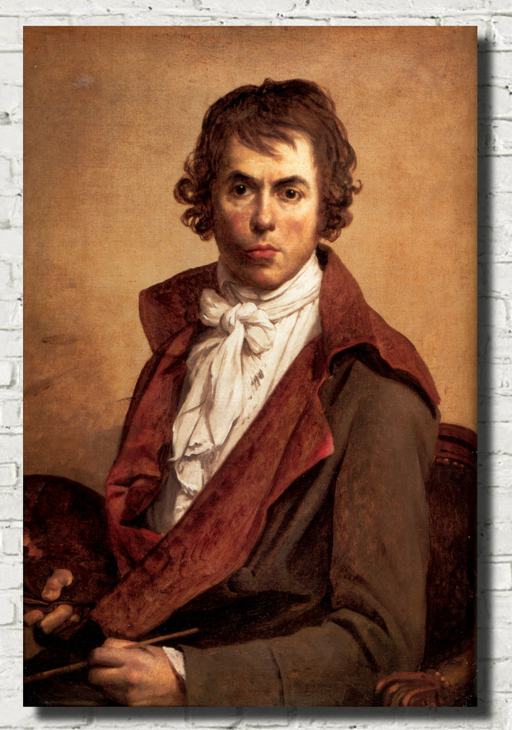 Jacques-Louis David Fine Art Print : Self Portrait