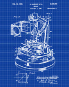 Sextant Patent Print Nautical Navigation Poster