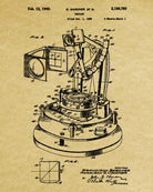 Sextant Patent Print Nautical Navigation Poster