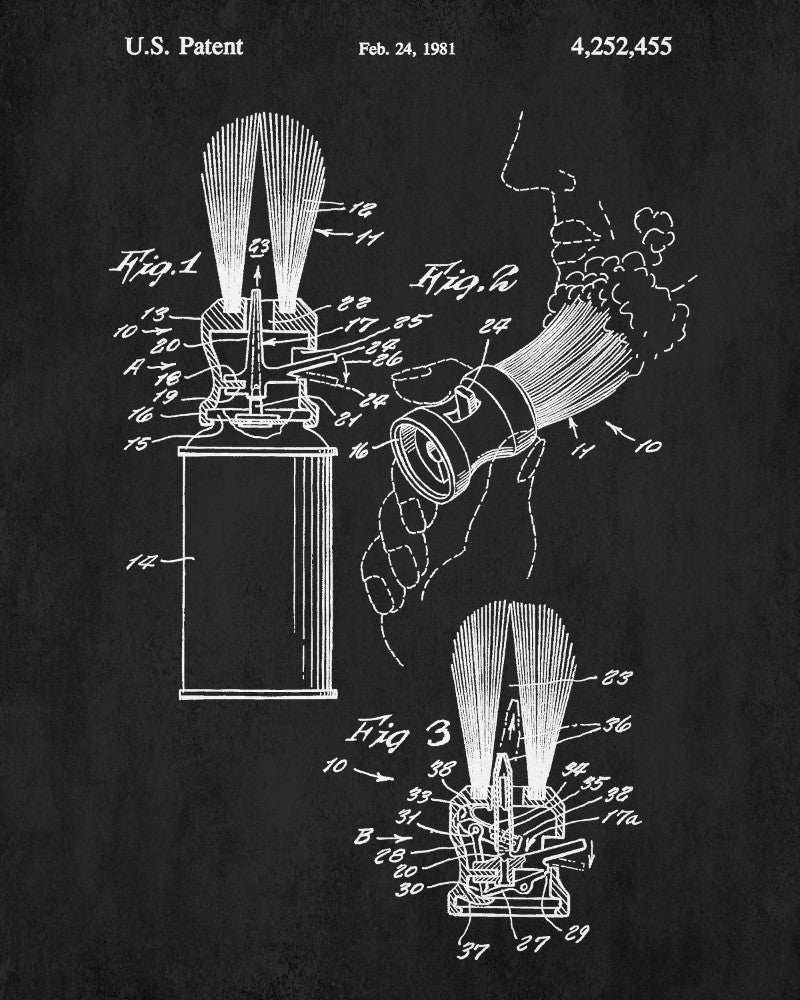 Shaving Brush Patent Print Barber Wall Art Bathroom Poster