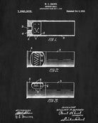 Shotgun Shell Patent Print Firearm Poster Gun Wall Art - OnTrendAndFab