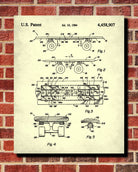 Skateboard Patent Print Sports Poster Skateboarding Blueprint - OnTrendAndFab