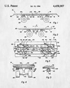 Skateboard Patent Print Sports Poster Skateboarding Blueprint - OnTrendAndFab