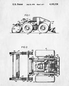 Logging Poster, Skidder Loader, Forestry Wall Art