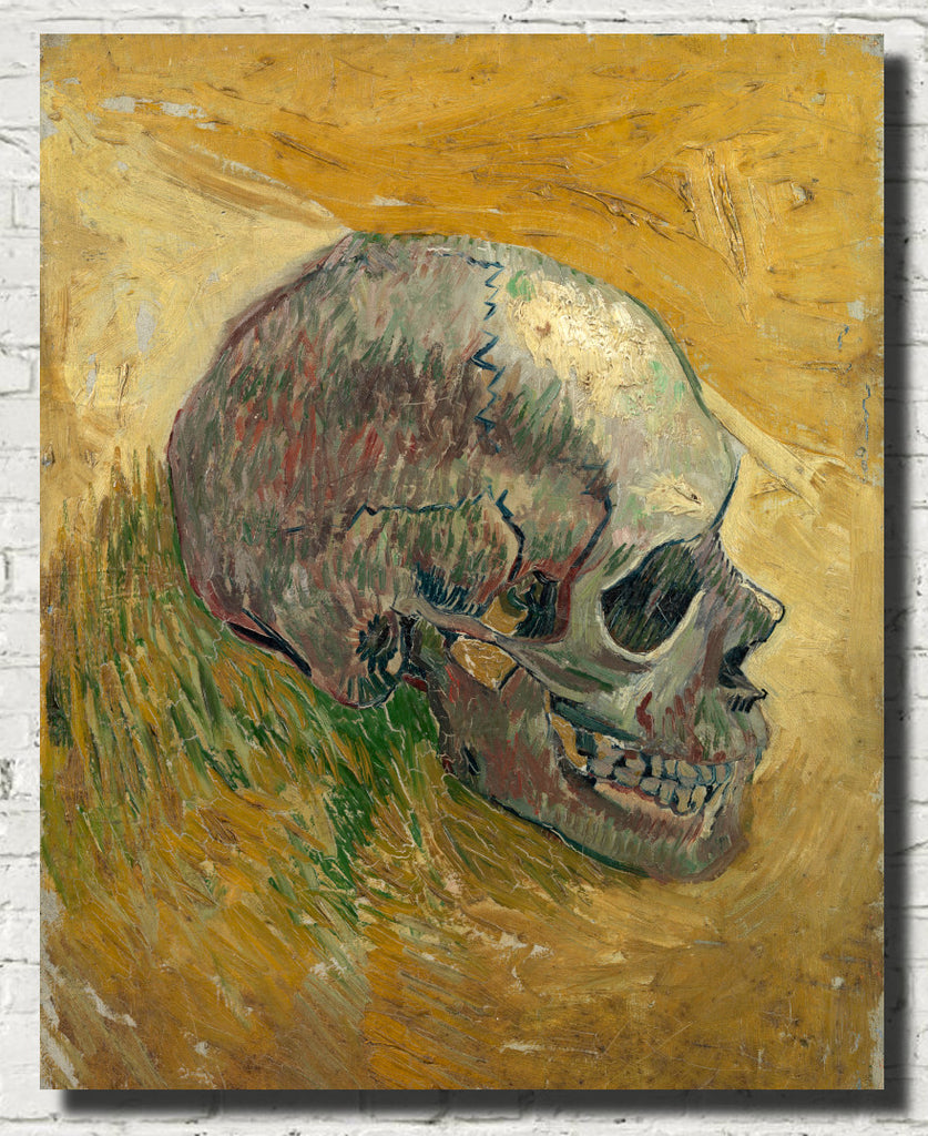 Skull, Vincent Van Gogh Fine Art Print