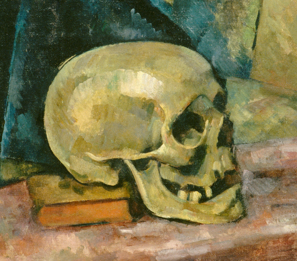 Paul Cézanne Post-Impressionist Fine Art Print, Skull