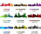 Sydney City Skyline Print Wall Art Poster Australia - OnTrendAndFab