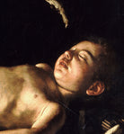 Caravaggio Baroque Fine Art Print, sleeping cupid