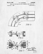 Slot Car Patent Print Game Blueprint Man Cave Poster