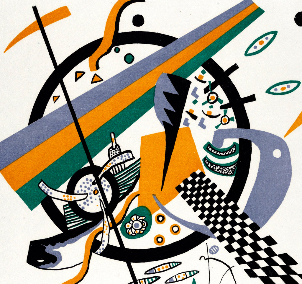 Wassily Kandinsky Abstract Fine Art Print, Small Worlds IV