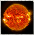 Photographic Art Print, Solar Flare, Sun